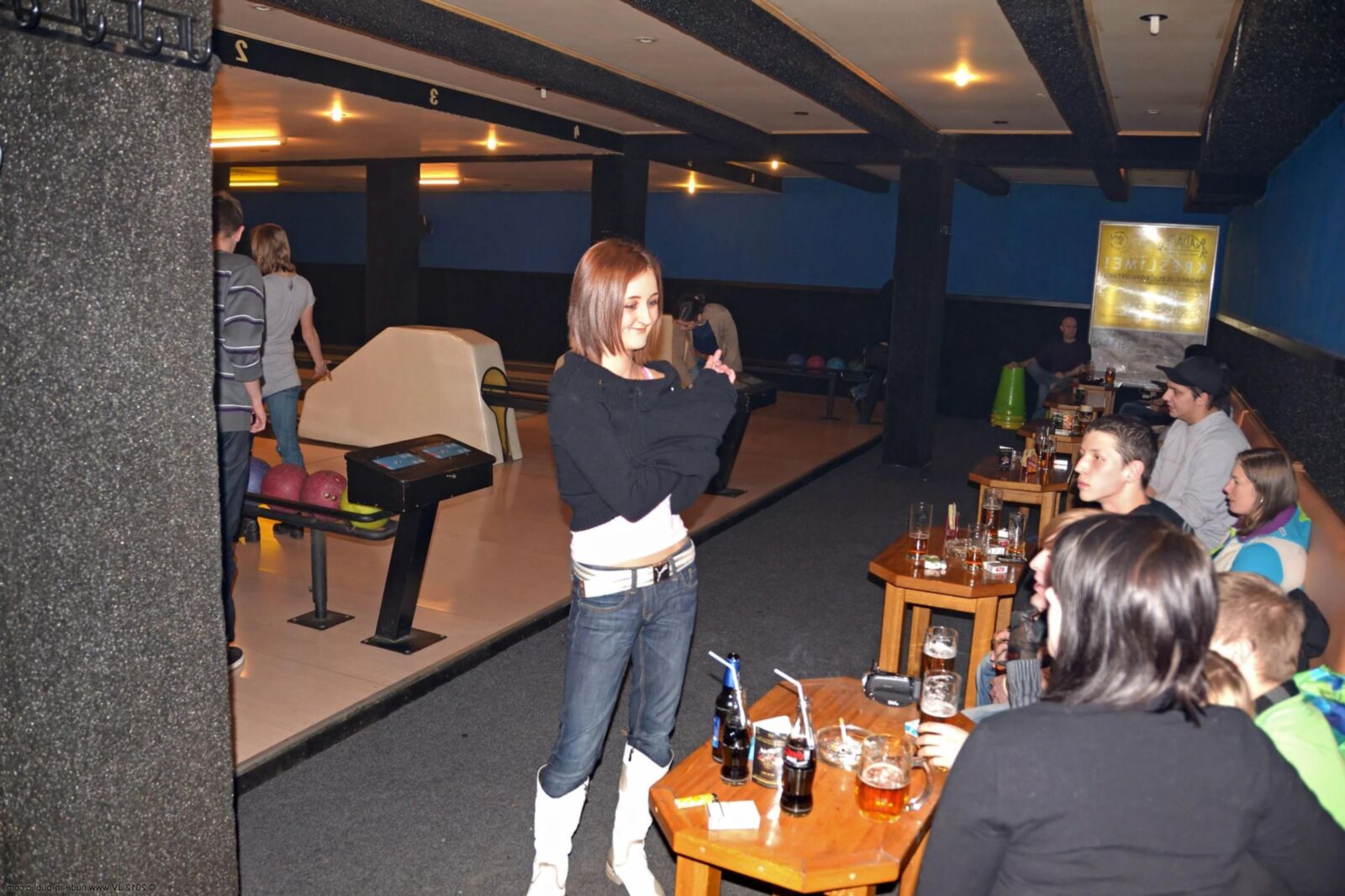 Bandes de jeu Vlogger au bowling