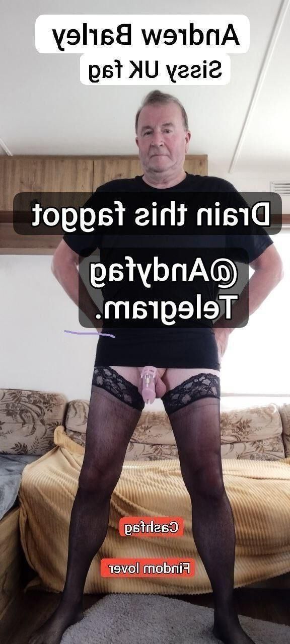 Amateur UK sissy slut Andrew Barley 