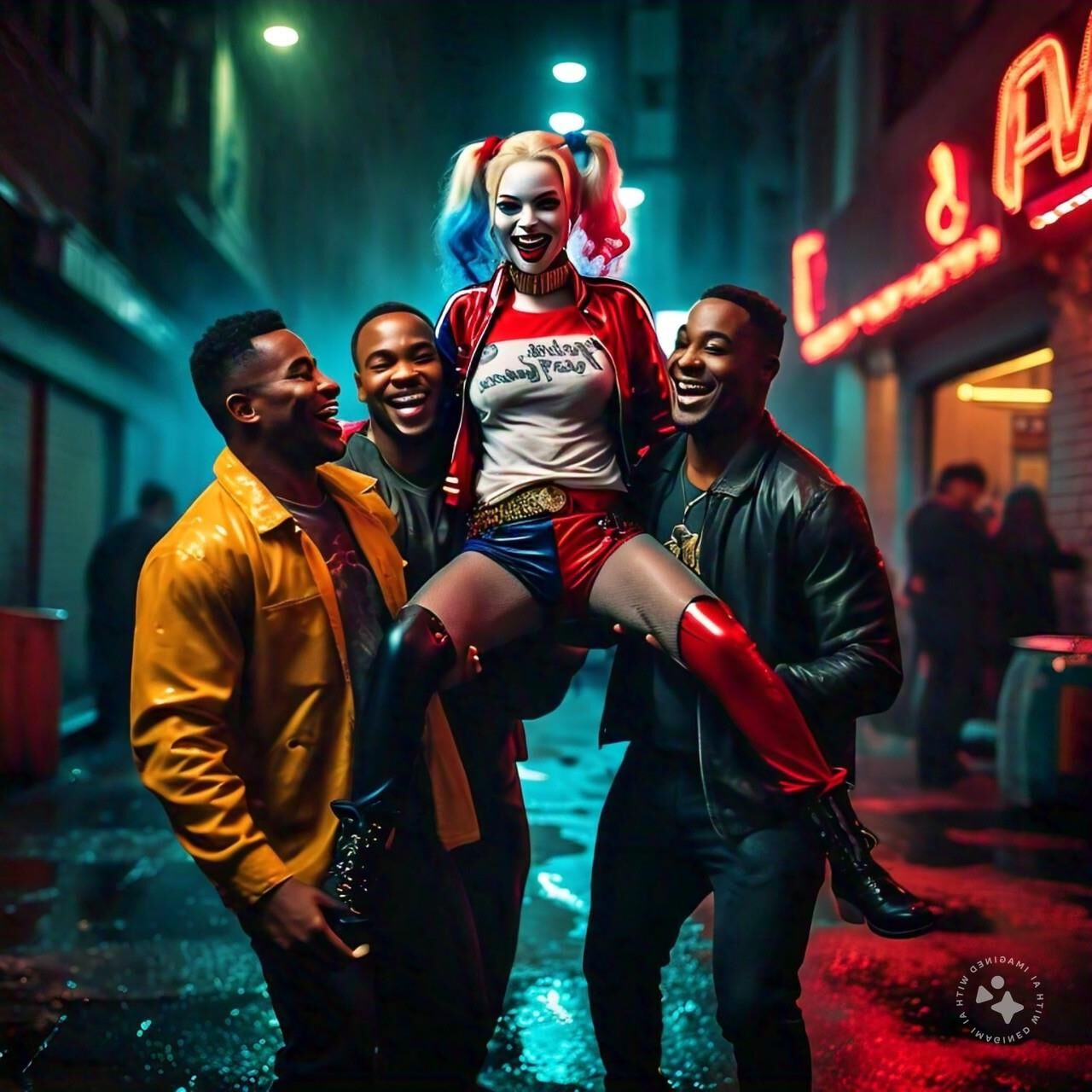 Harley Quinn bbc whore 