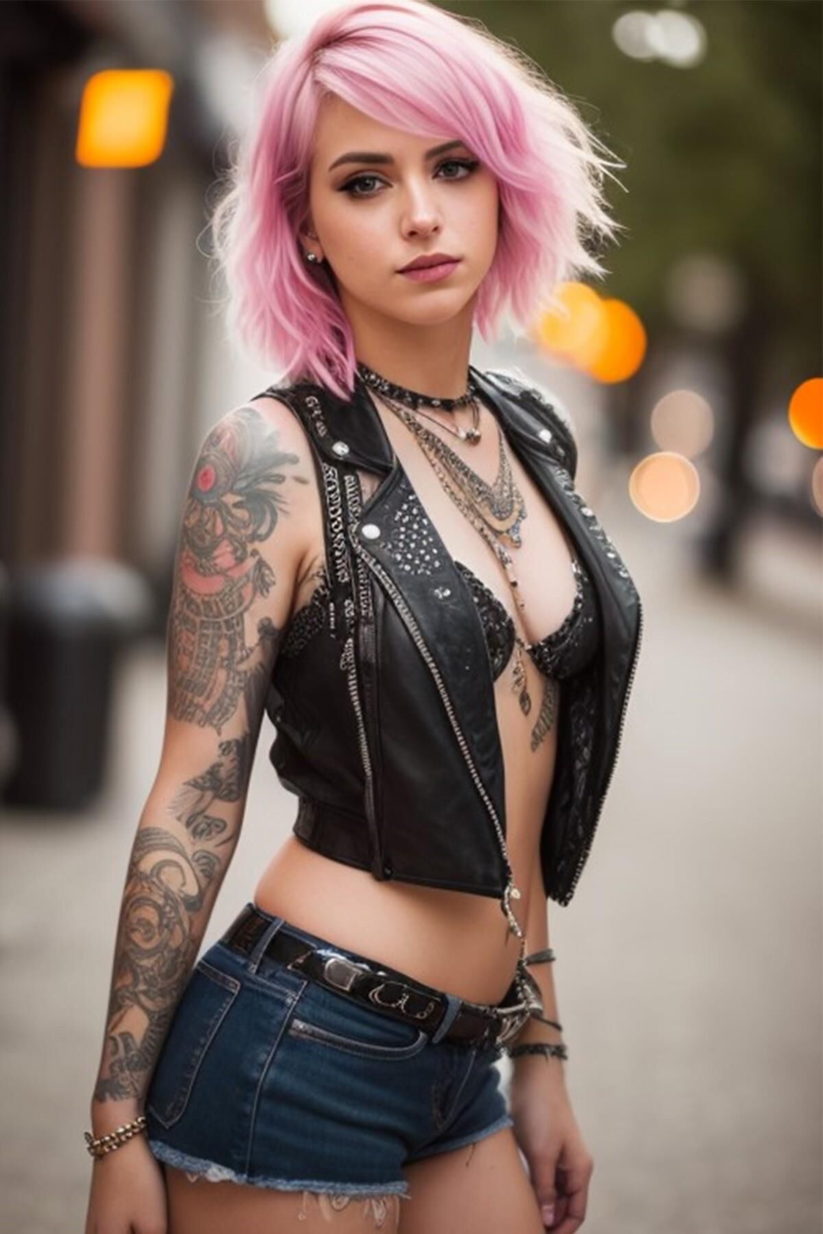 Fille punk