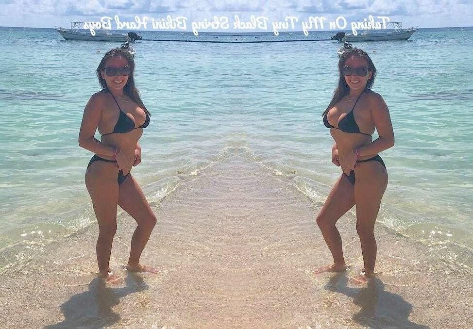 Jessie Thong Bikini Teen Black Bikinis To Get Sperm Out