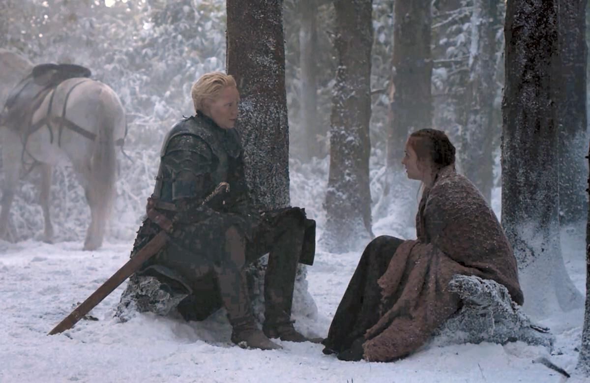 Sansa and Brienne - the escape