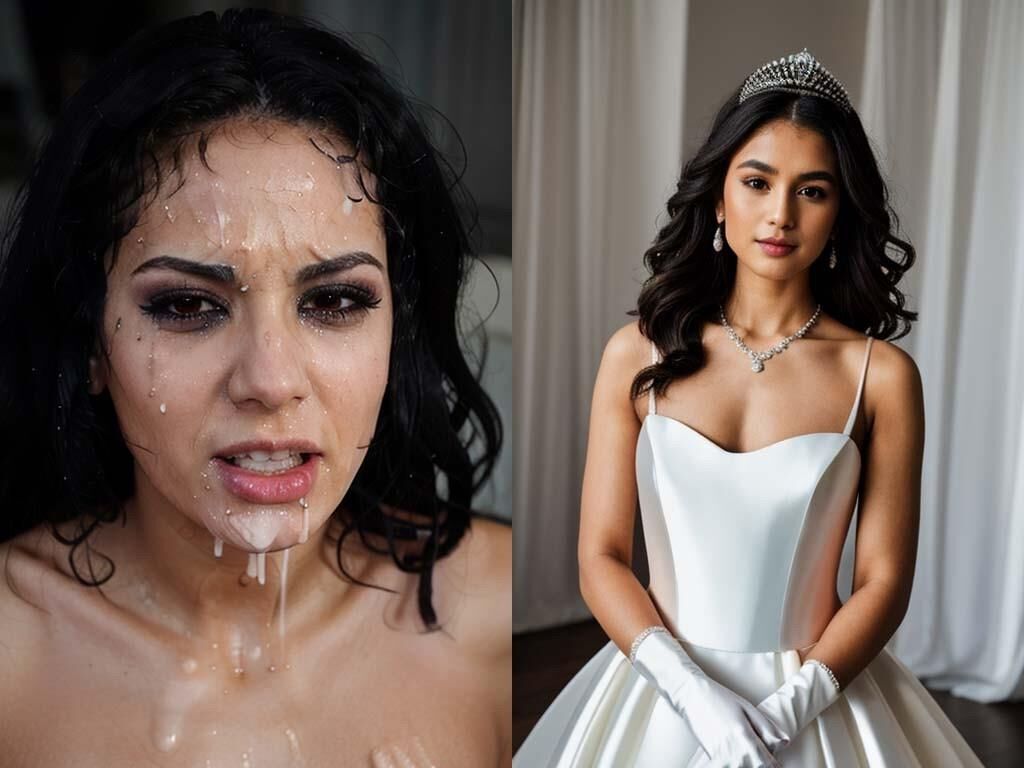 ai cum brides before and after