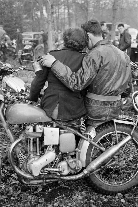 Biker Chicks Then and Now