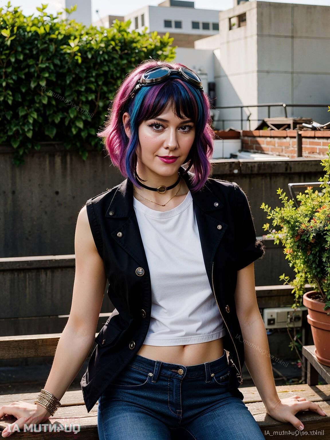 AI Mary Elizabeth Winstead # Ramona Flowers Scott Pilgrim