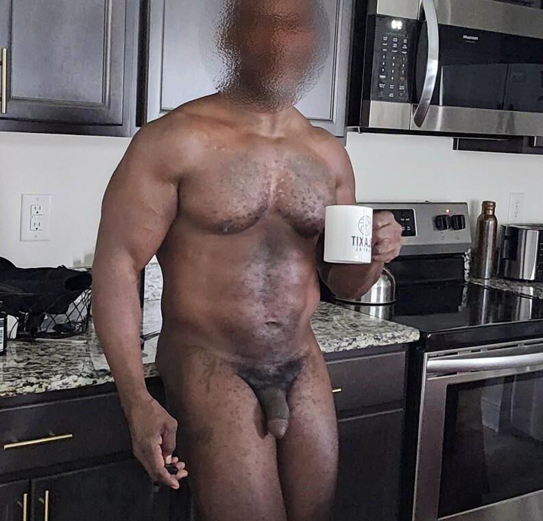 men say: first thing in the morning is a coffee 