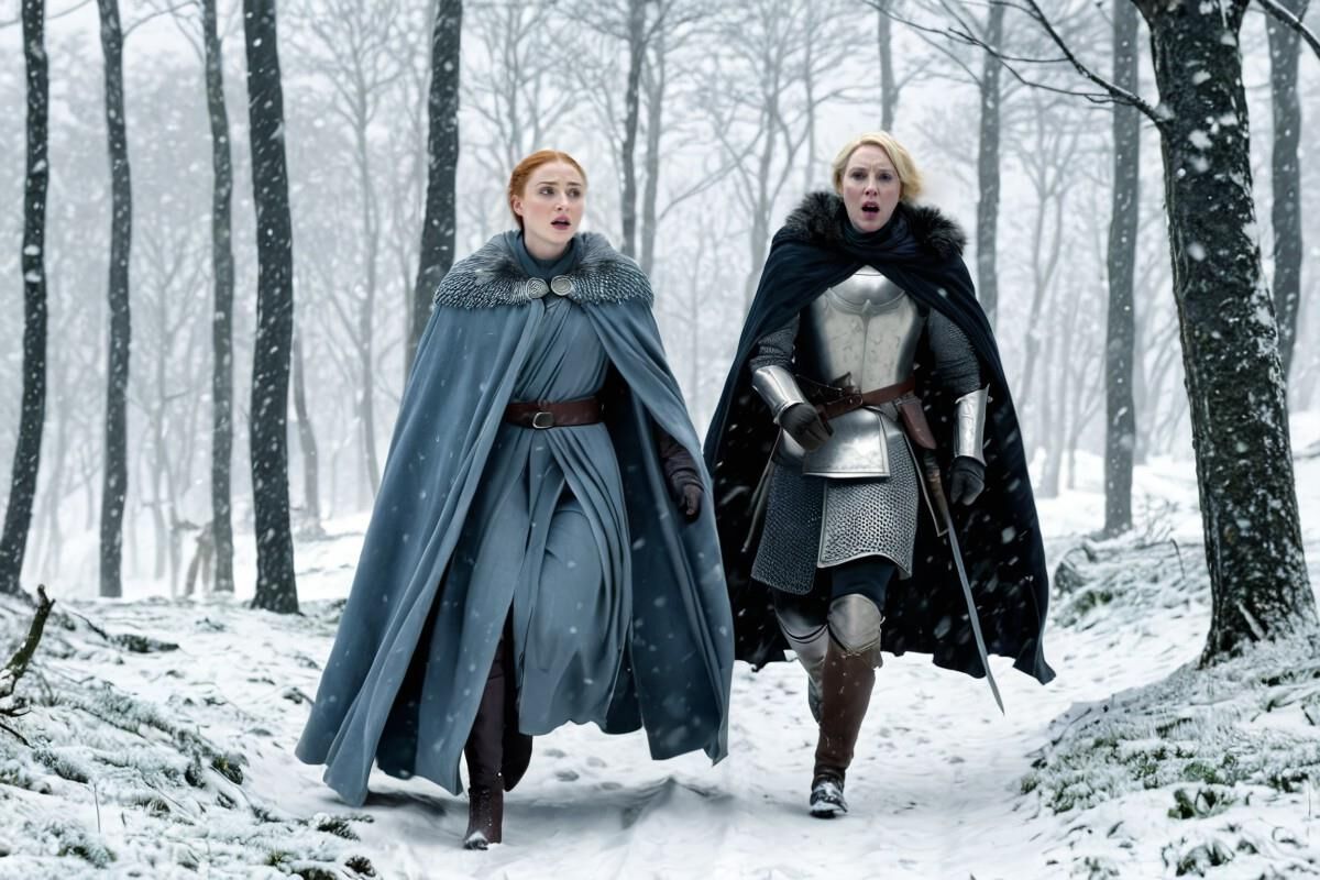 Sansa and Brienne - the escape