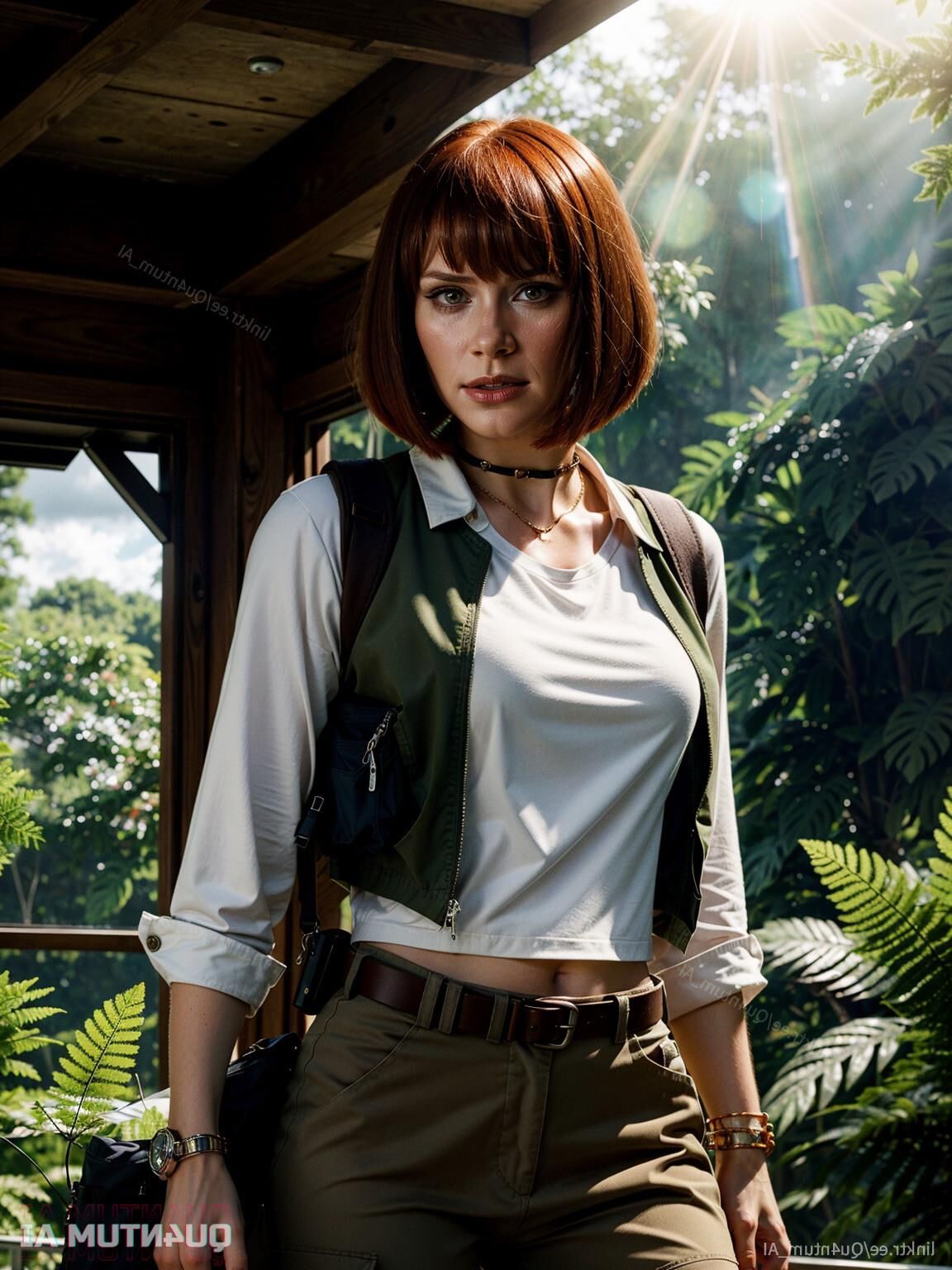 AI Bryce Dallas Howard # Jurassic World Park