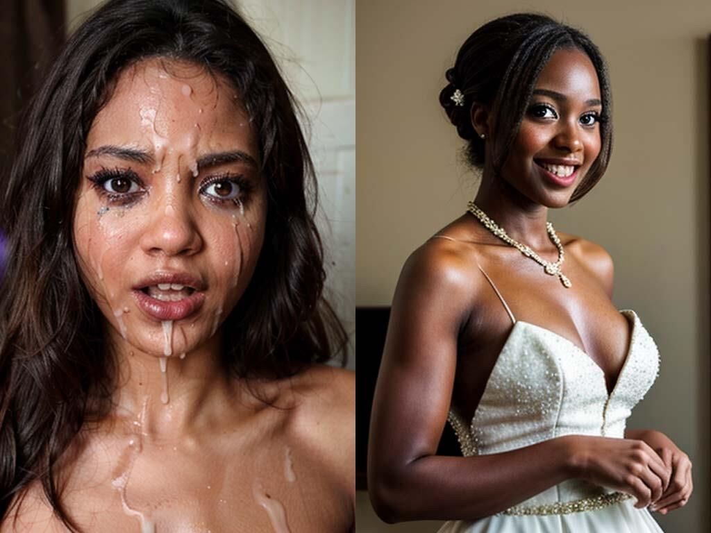 ai cum brides before and after