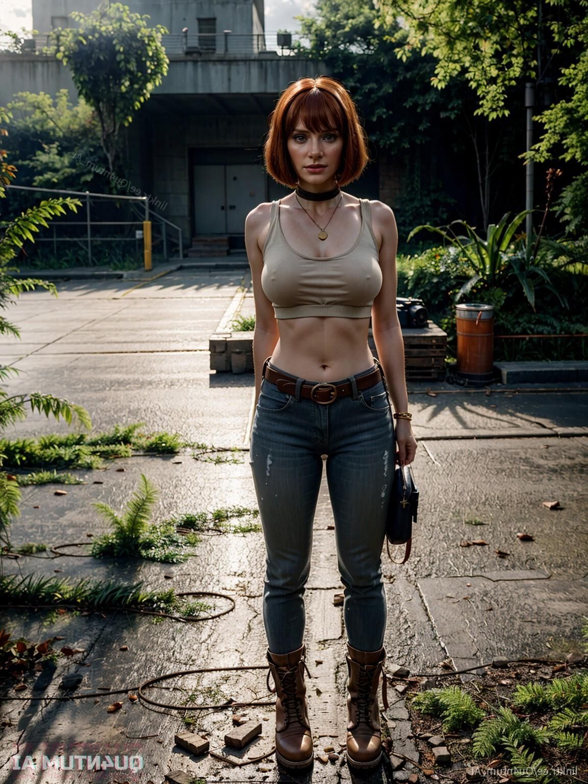 AI Bryce Dallas Howard # Jurassic World Park