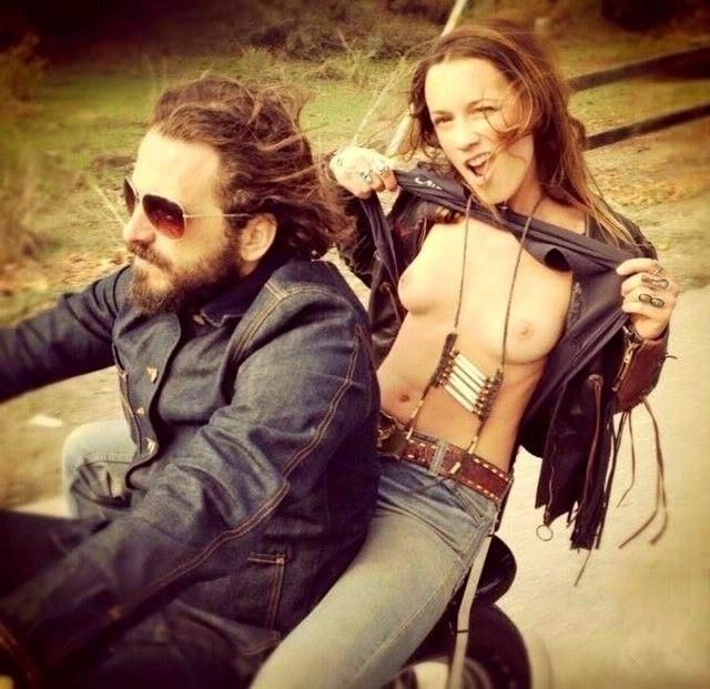 Biker Chicks Then and Now