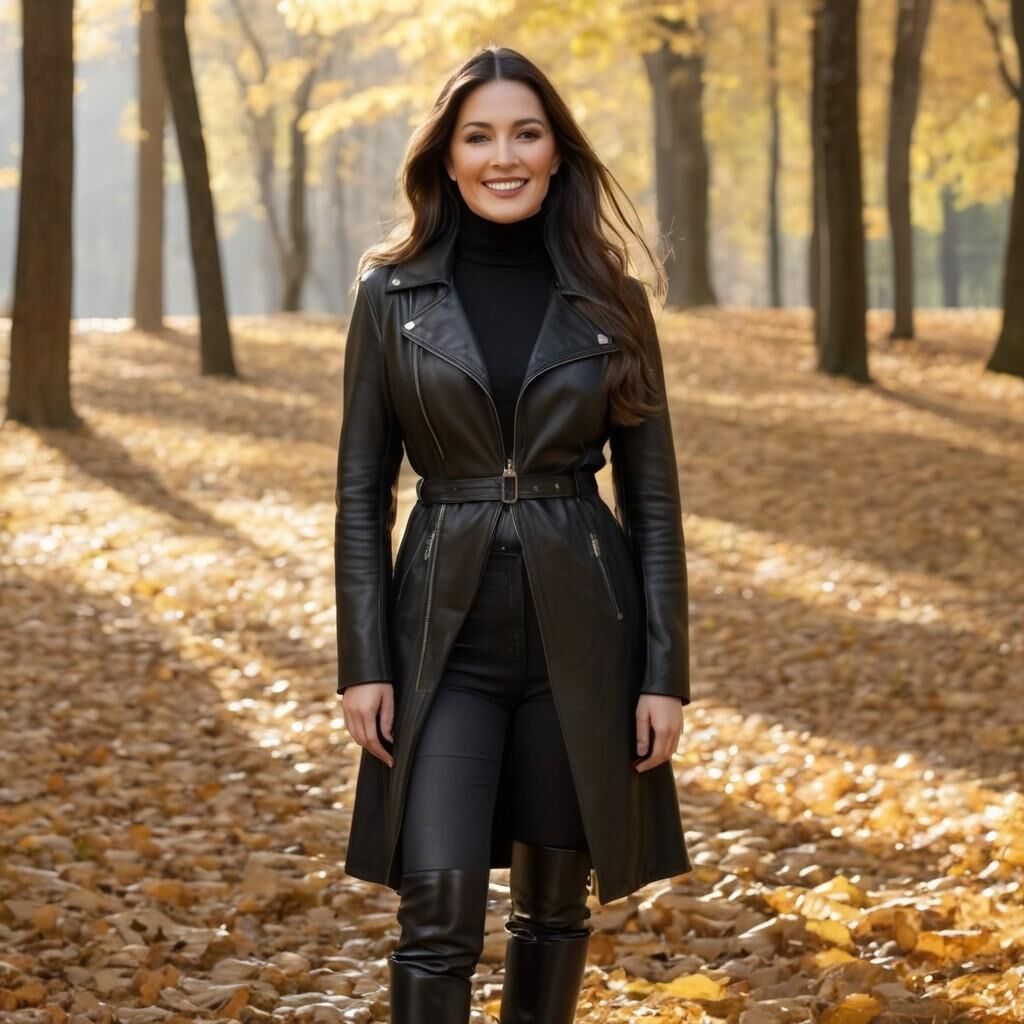 A.I. Leatherbabe im Herbst