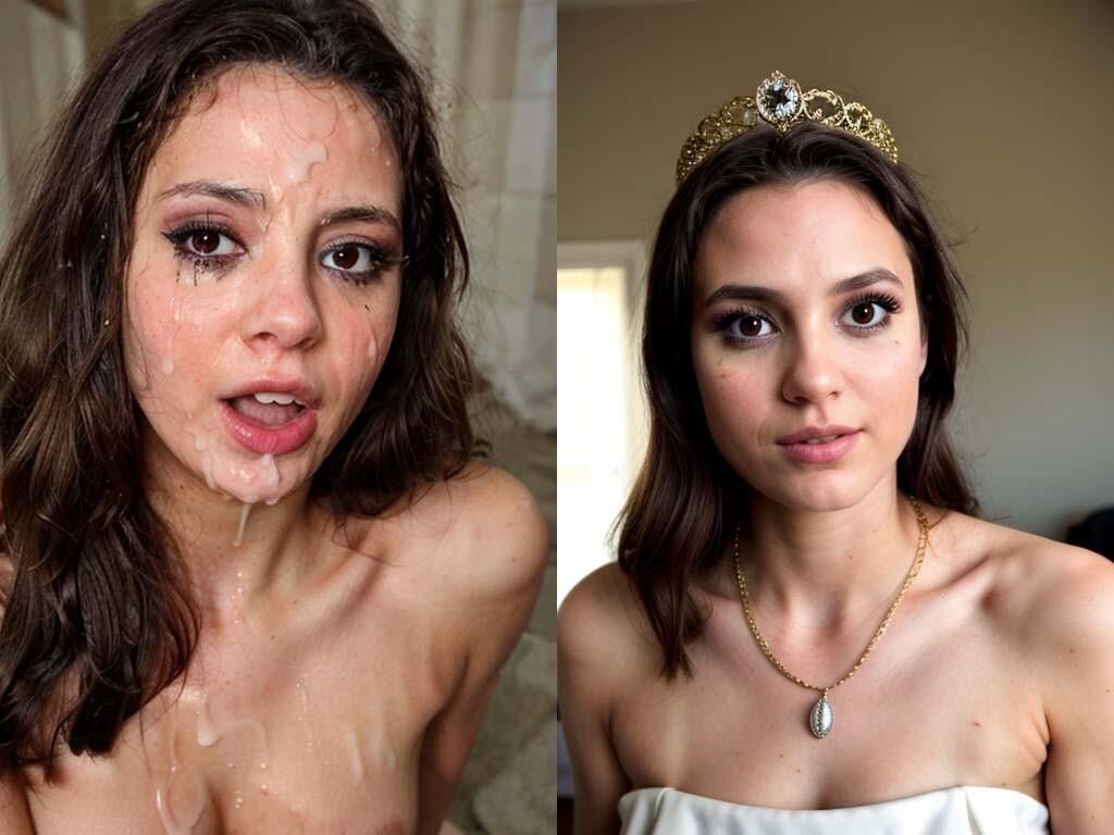 ai cum brides before and after