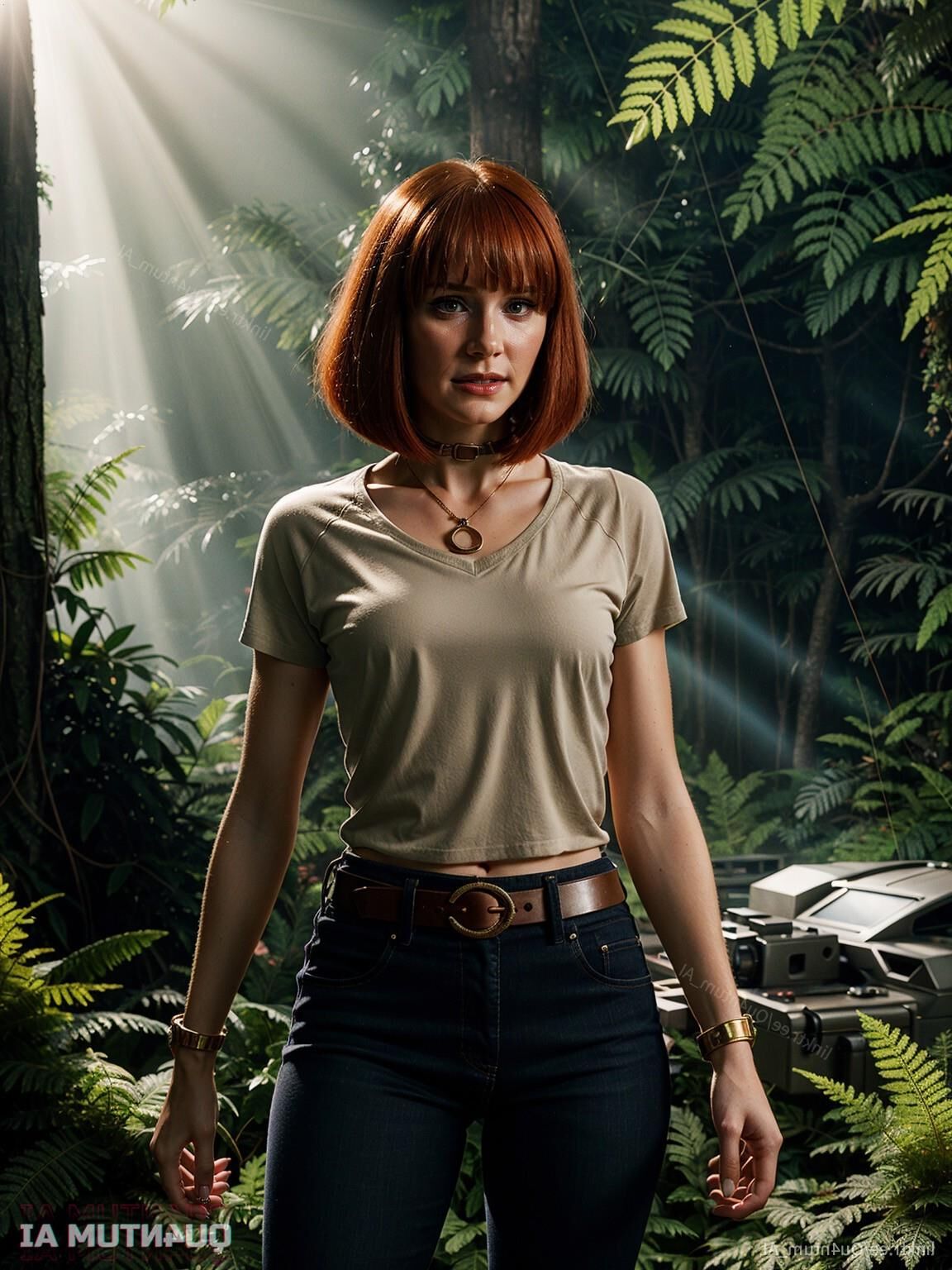 AI Bryce Dallas Howard # Jurassic World Park