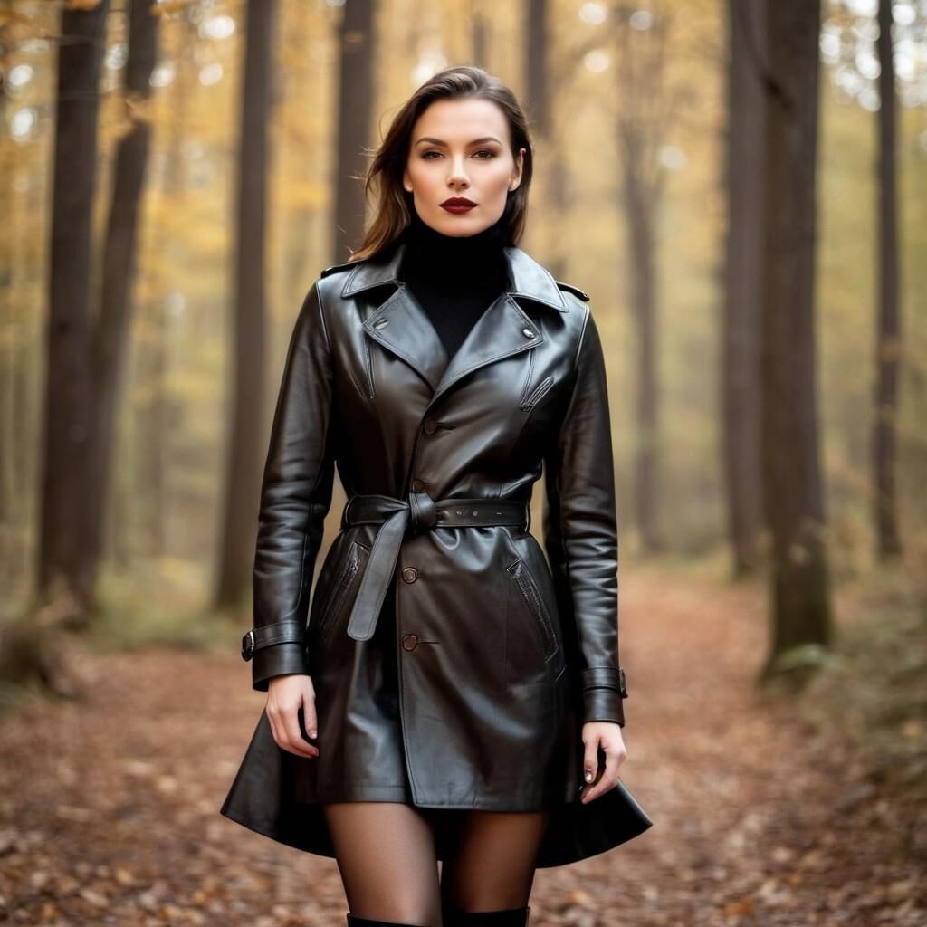 A.I. Leatherbabe im Herbst