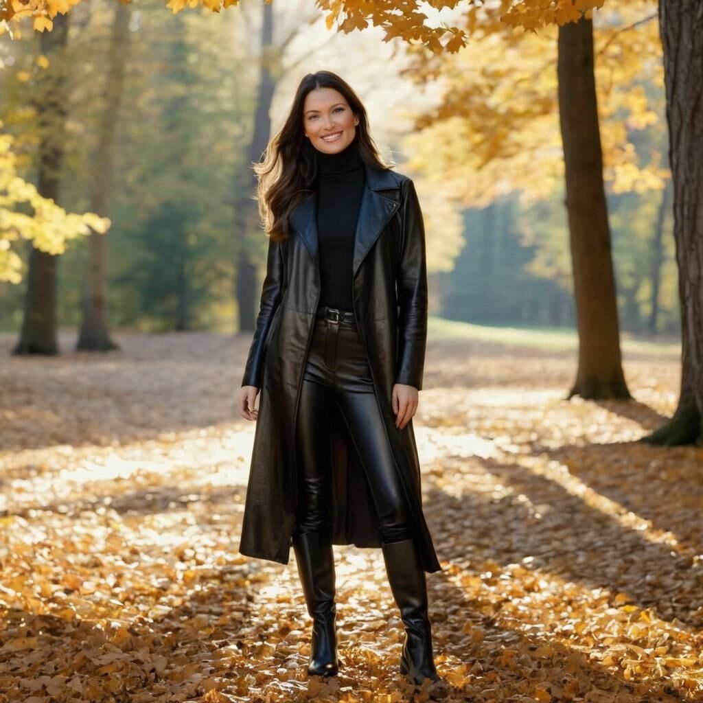 A.I. Leatherbabe im Herbst