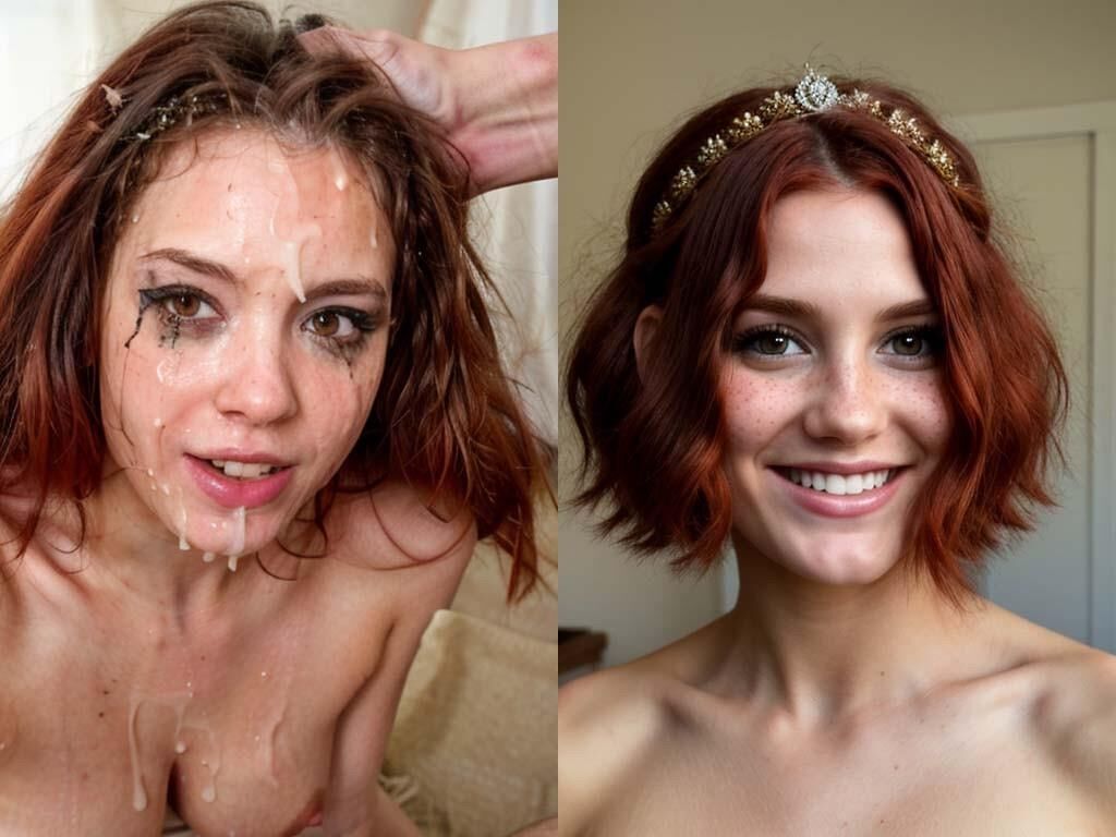 ai cum brides before and after