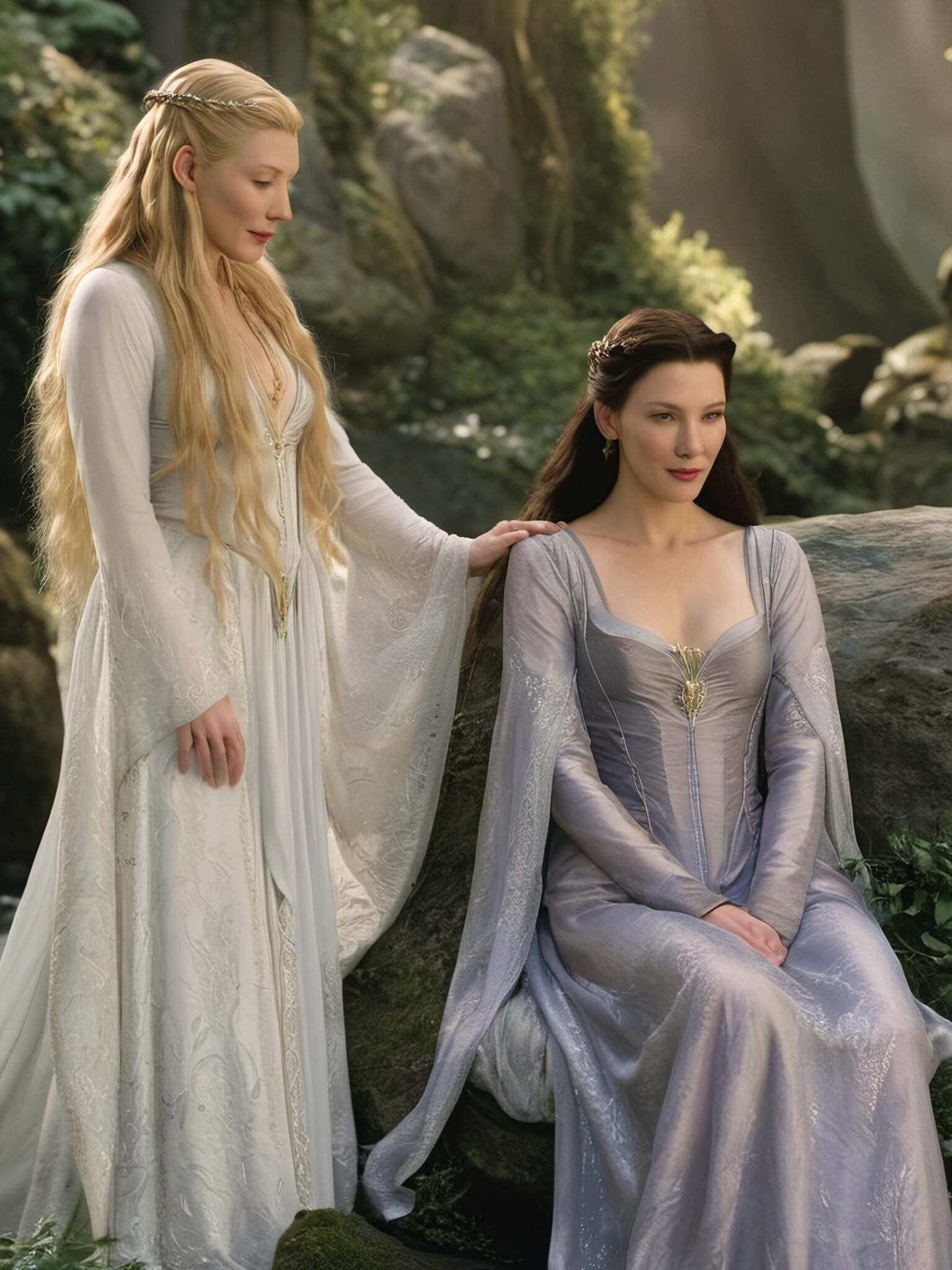 Galadriel y Arwen