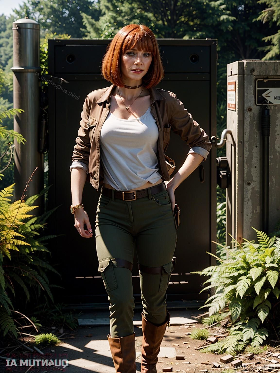 AI Bryce Dallas Howard # Jurassic World Park