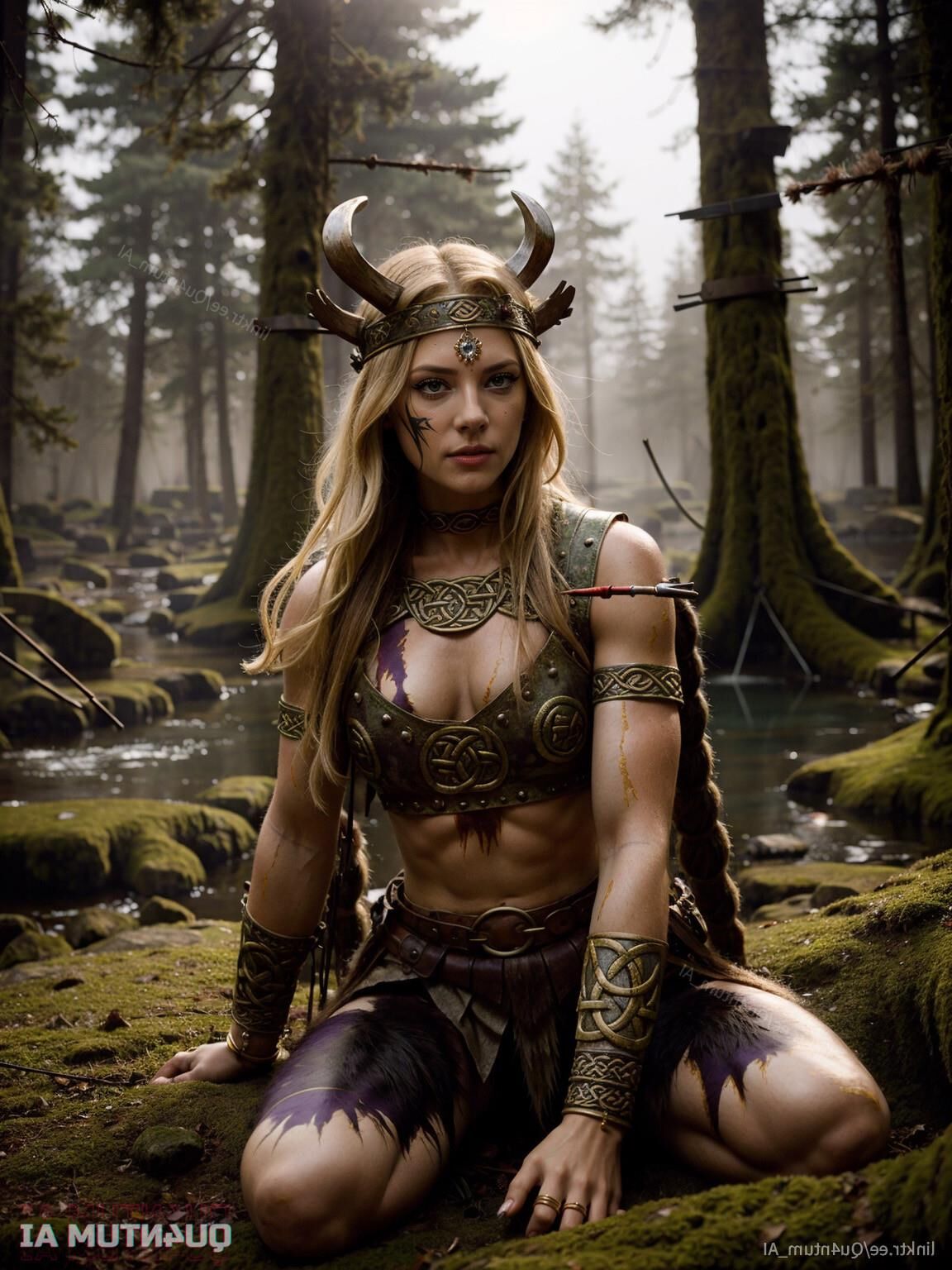 AI Kathery Winnick # Vikings Warrior TV Series Lagertha