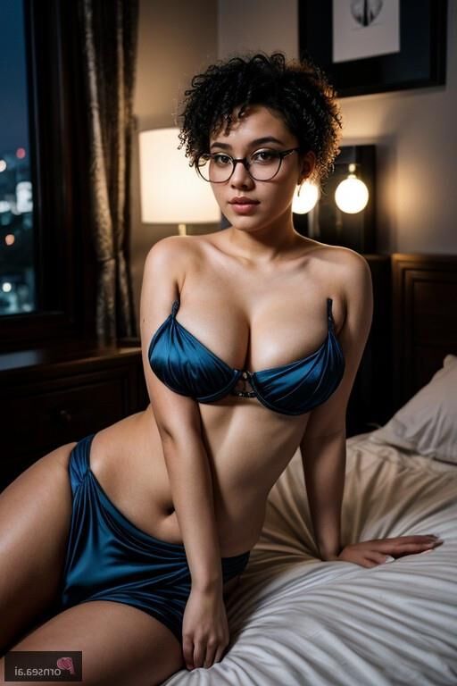 Belleza de pelo azul se desnuda para una diversión anal salvaje