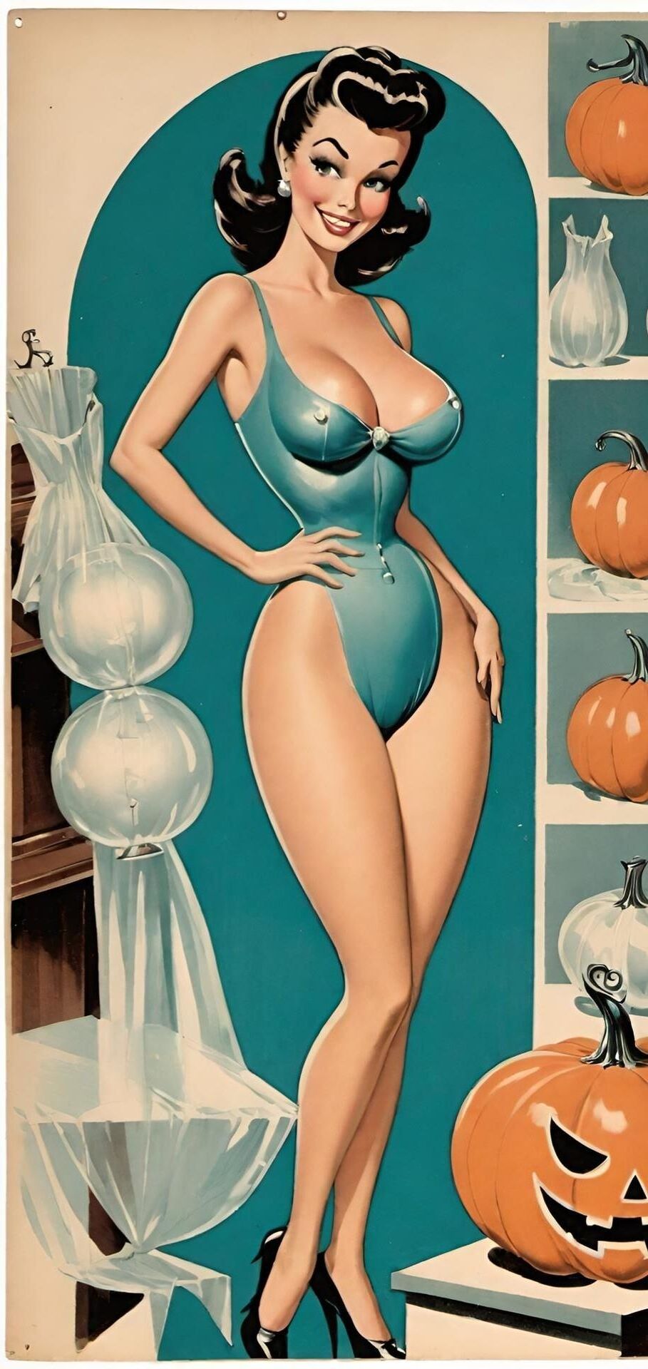 Pin-up de los años 50