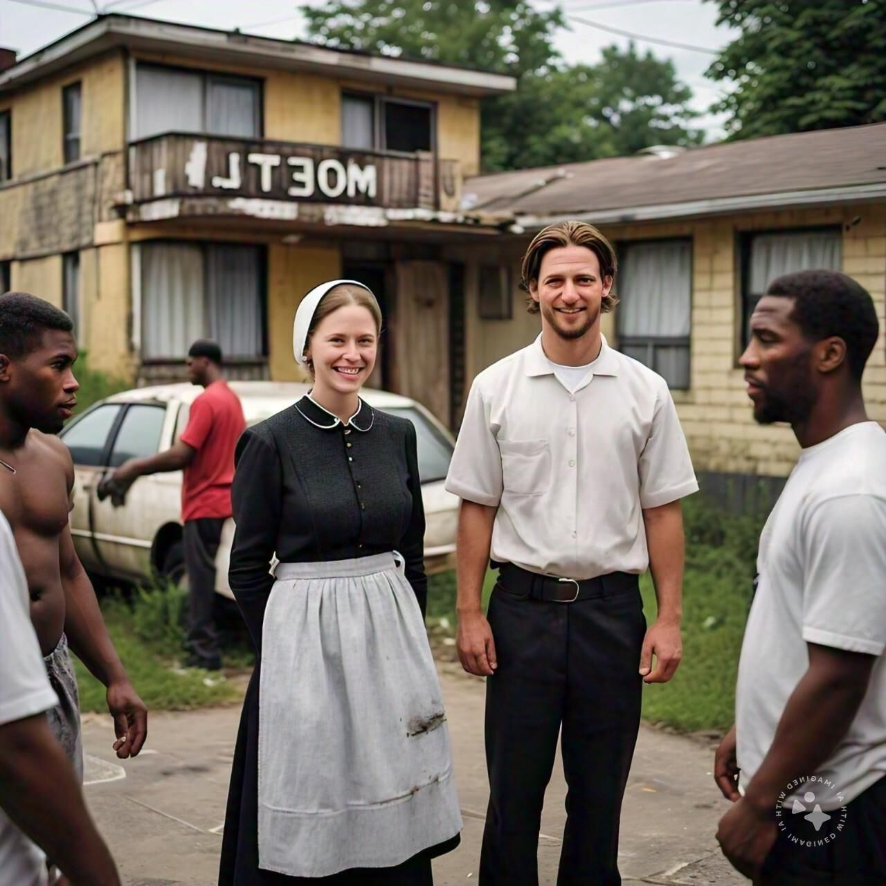 Noche de damas amish para divertirse