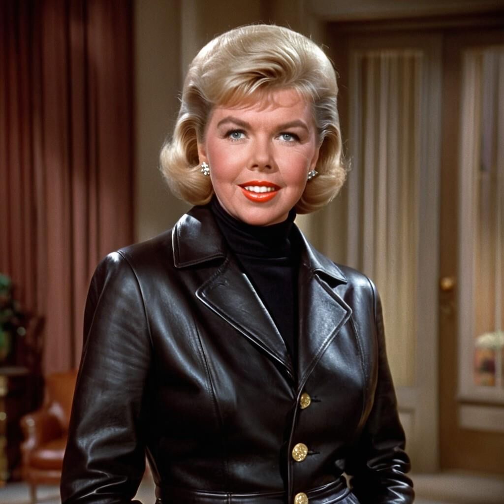 A.I. Doris Day en cuero