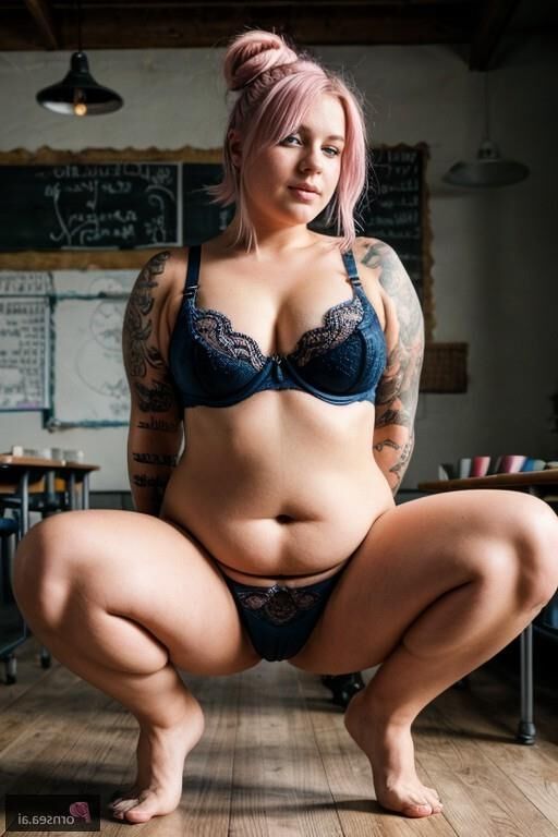 Tatted teacher with a secret fetish