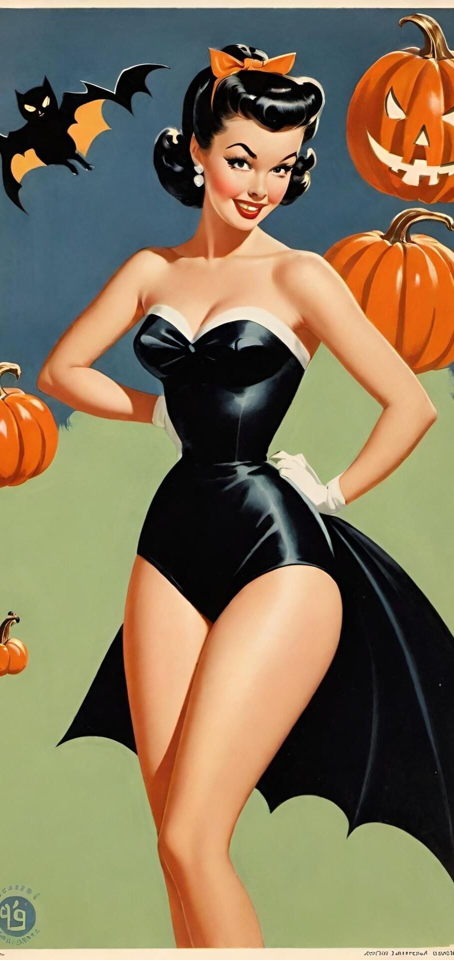 Pin-up de los años 50