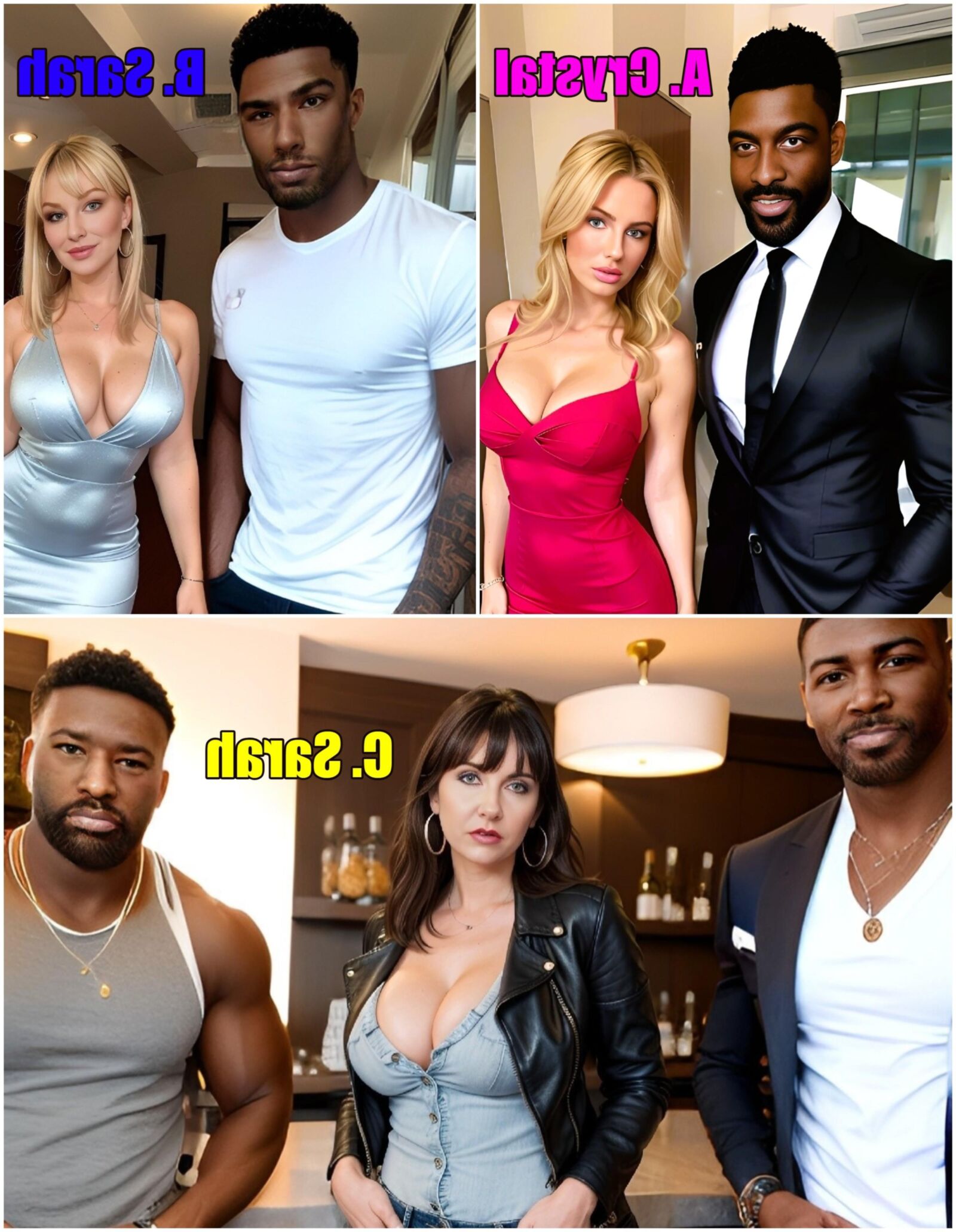 AI Interacial Dates 01 Which do you want to see more of?