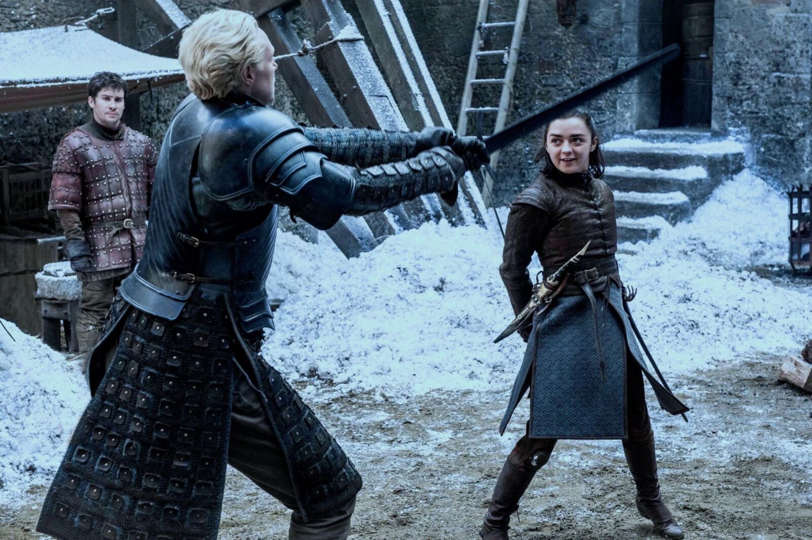 Arya und Brienne – erotisches Duell