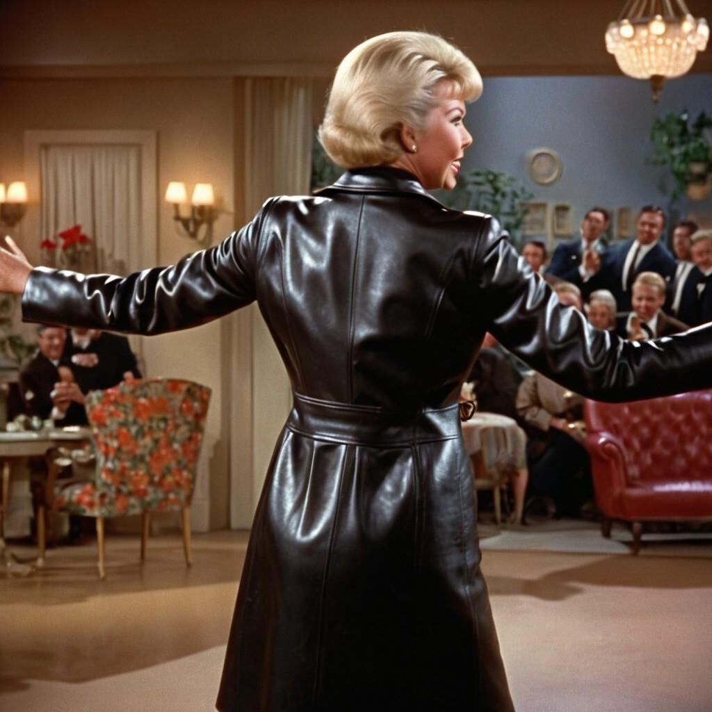 A.I. Doris Day en cuero