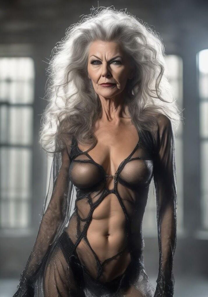 AI GRANNY 158 catwomen