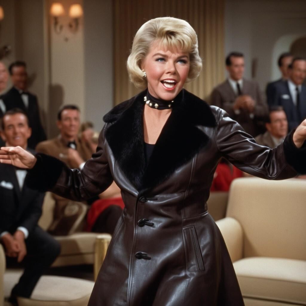 A.I. Doris Day en cuero