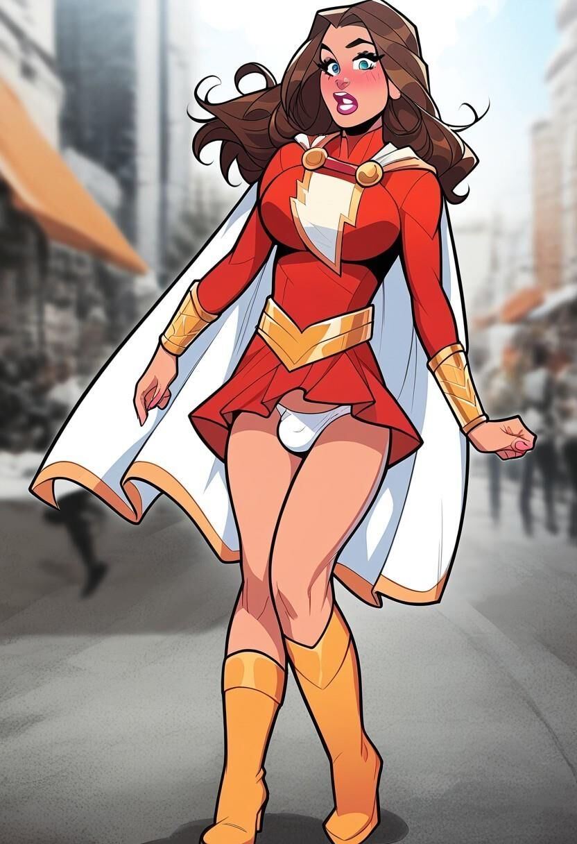 Mrs. Marvel Futa Bulge