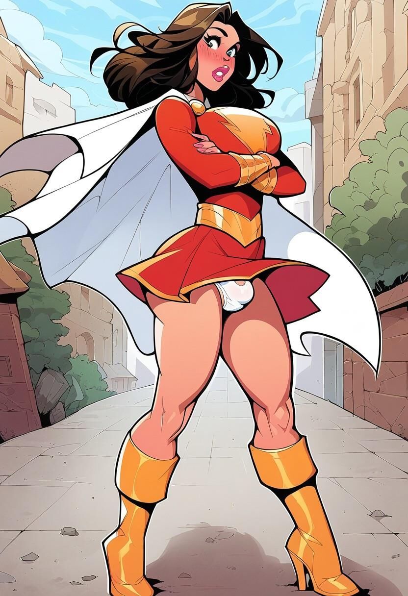 Mrs. Marvel Futa Bulge