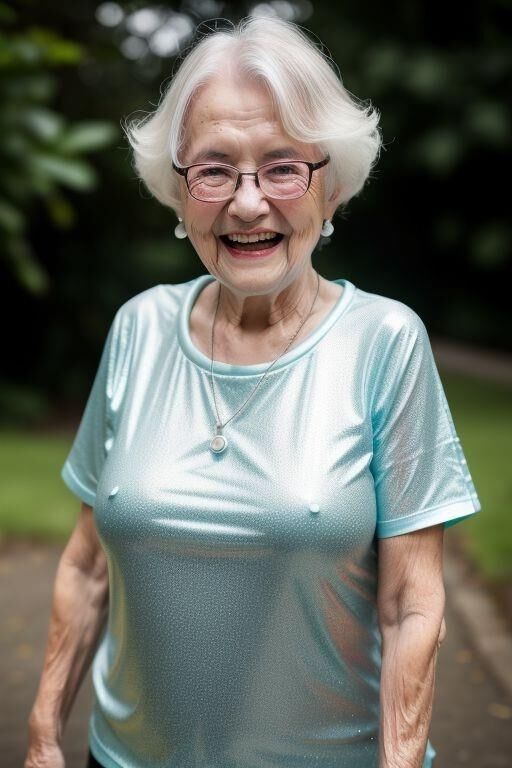 Happy granny