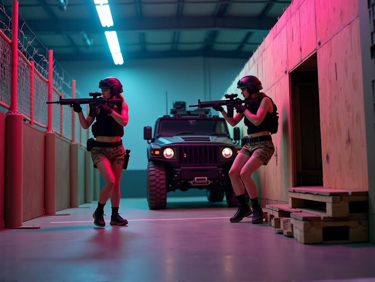 AI Army Girls - Combate corpo a corpo