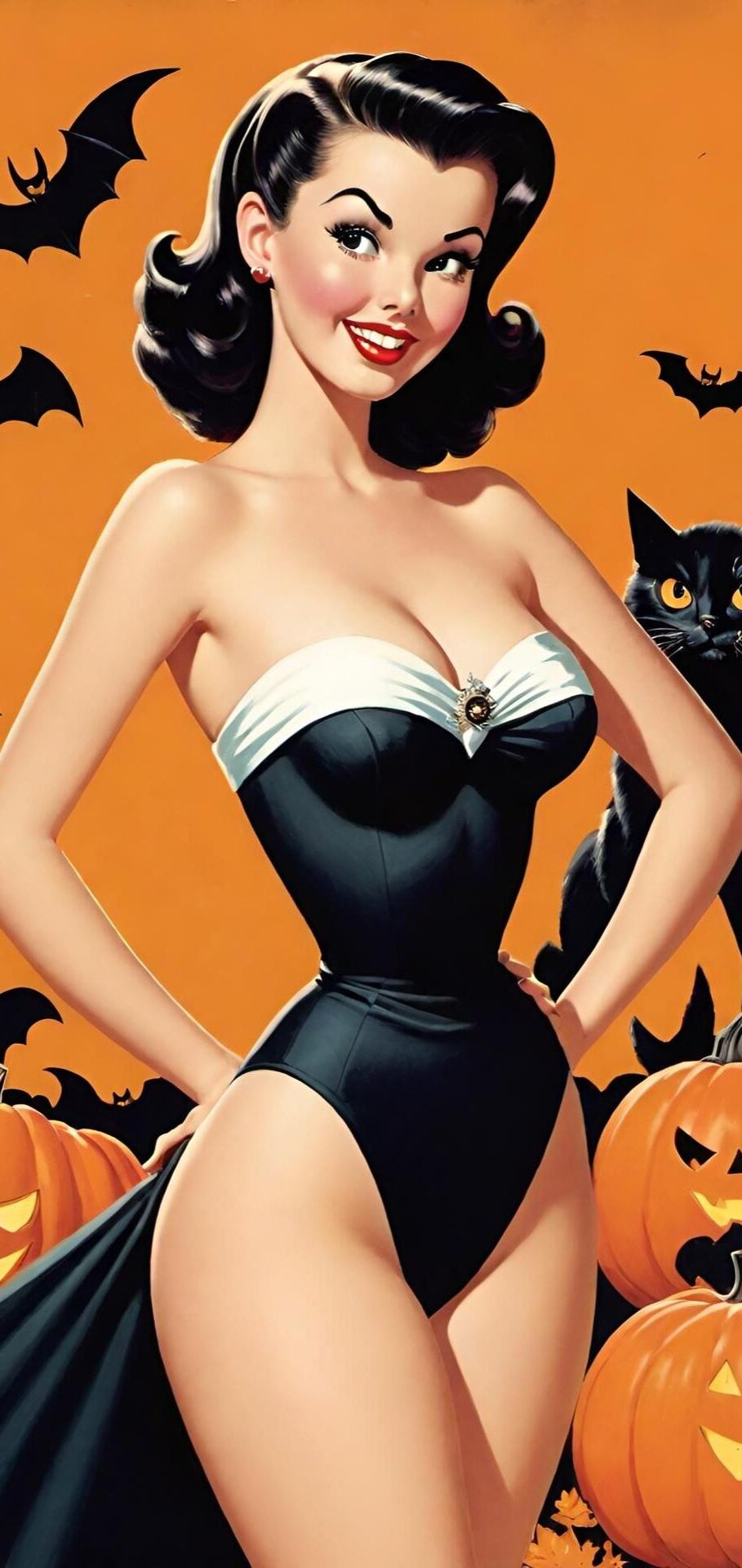 Pin-up de los años 50