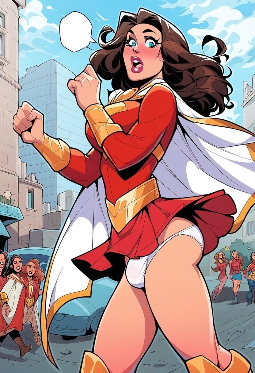 Mrs. Marvel Futa Bulge