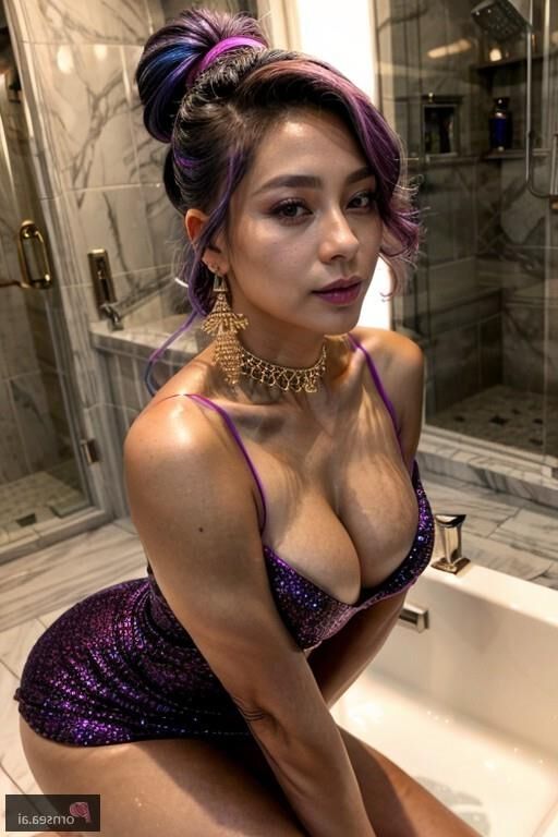 Sesión explosiva en el baño de una estrella del K-Pop