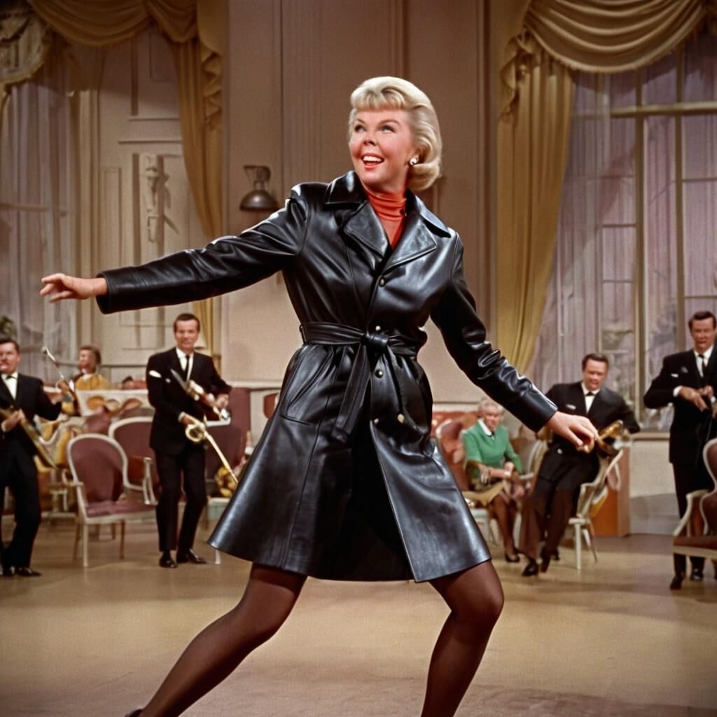 A.I. Doris Day en cuero