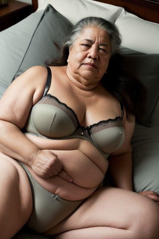 Mature Hispanic Plus-size women