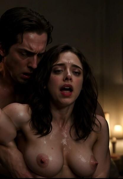 Alison Brie, enceinte d'AI, fête gang bang