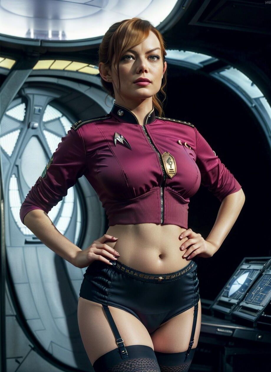 IA - Emma Stone - Star Trek - Romulano