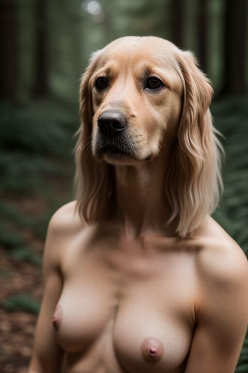 AI Real furry girls - Dog women