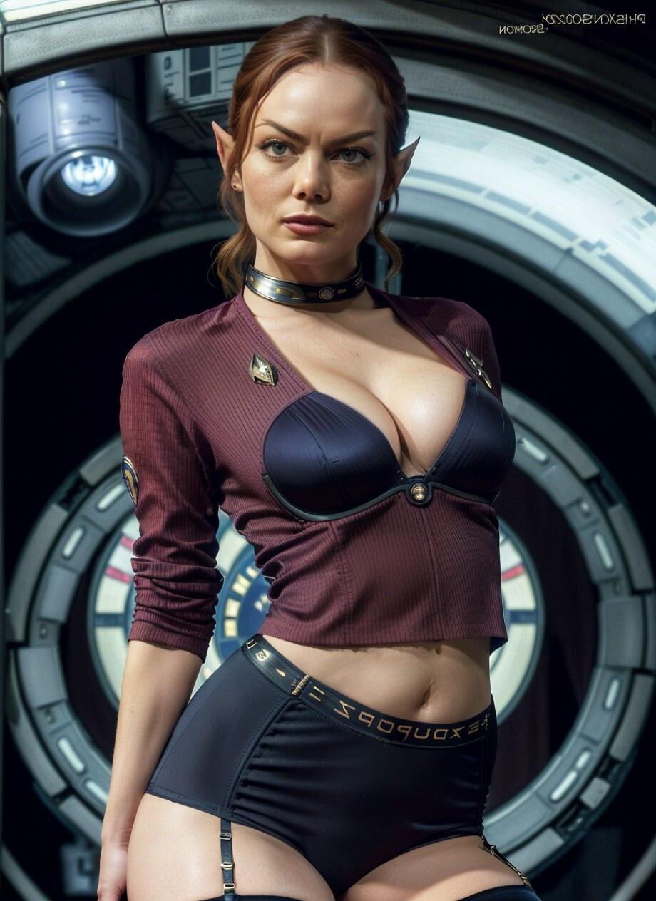 IA - Emma Stone - Star Trek - Romulano