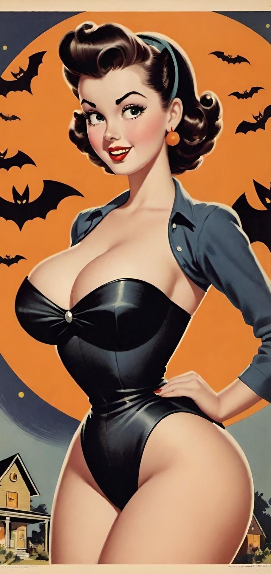 Pin-up de los años 50