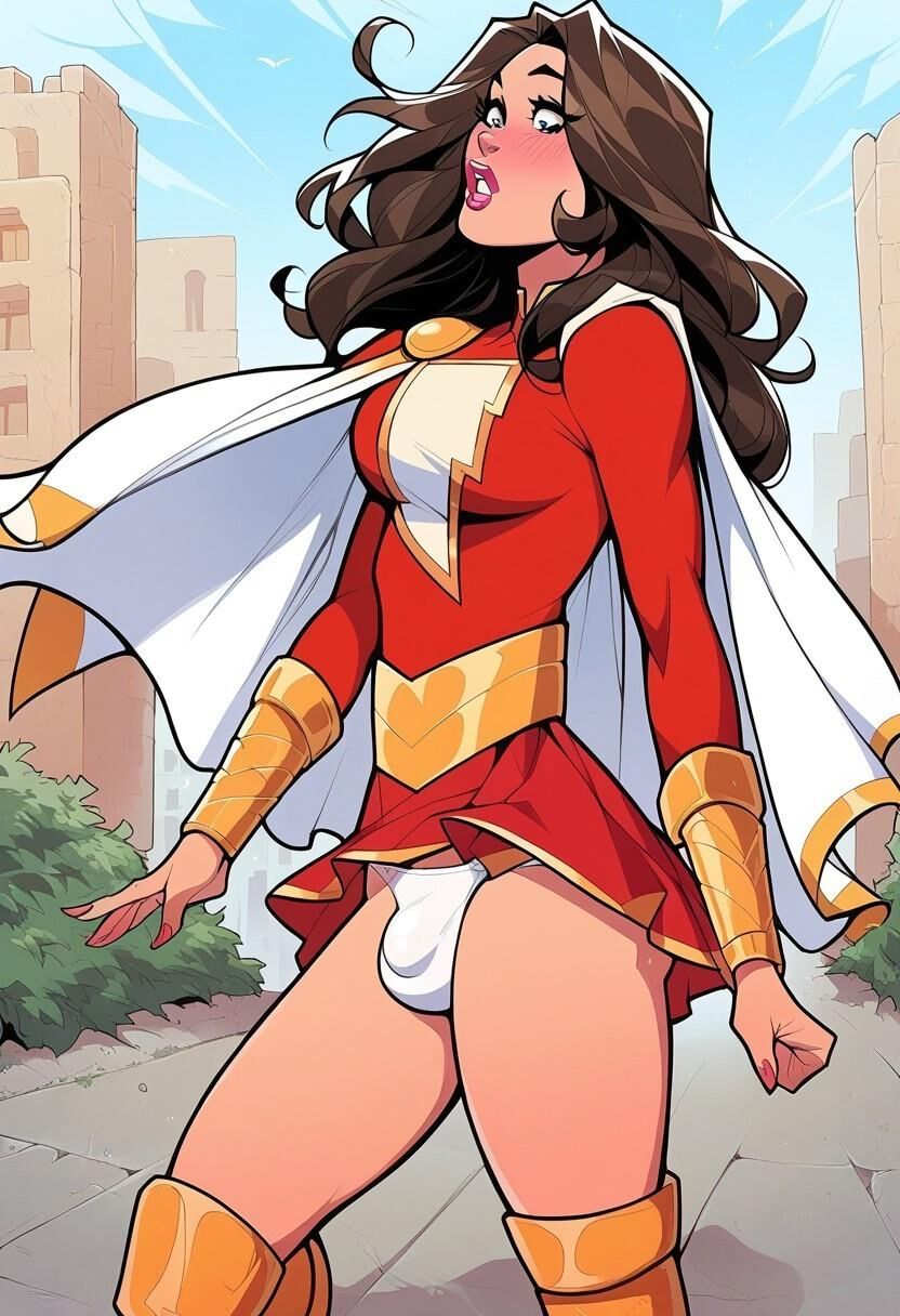 Mrs. Marvel Futa Bulge